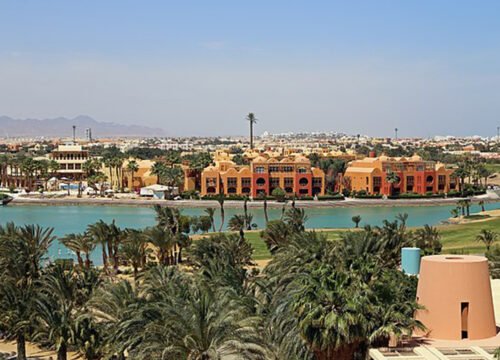 Wycieczka po El Gouna | El Gouna City Tour | Miasto Lagunowe